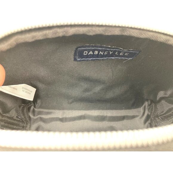 Dabney Lee Black Sequin Makeup Cosmetic Bag EUC - Picture 4 of 5